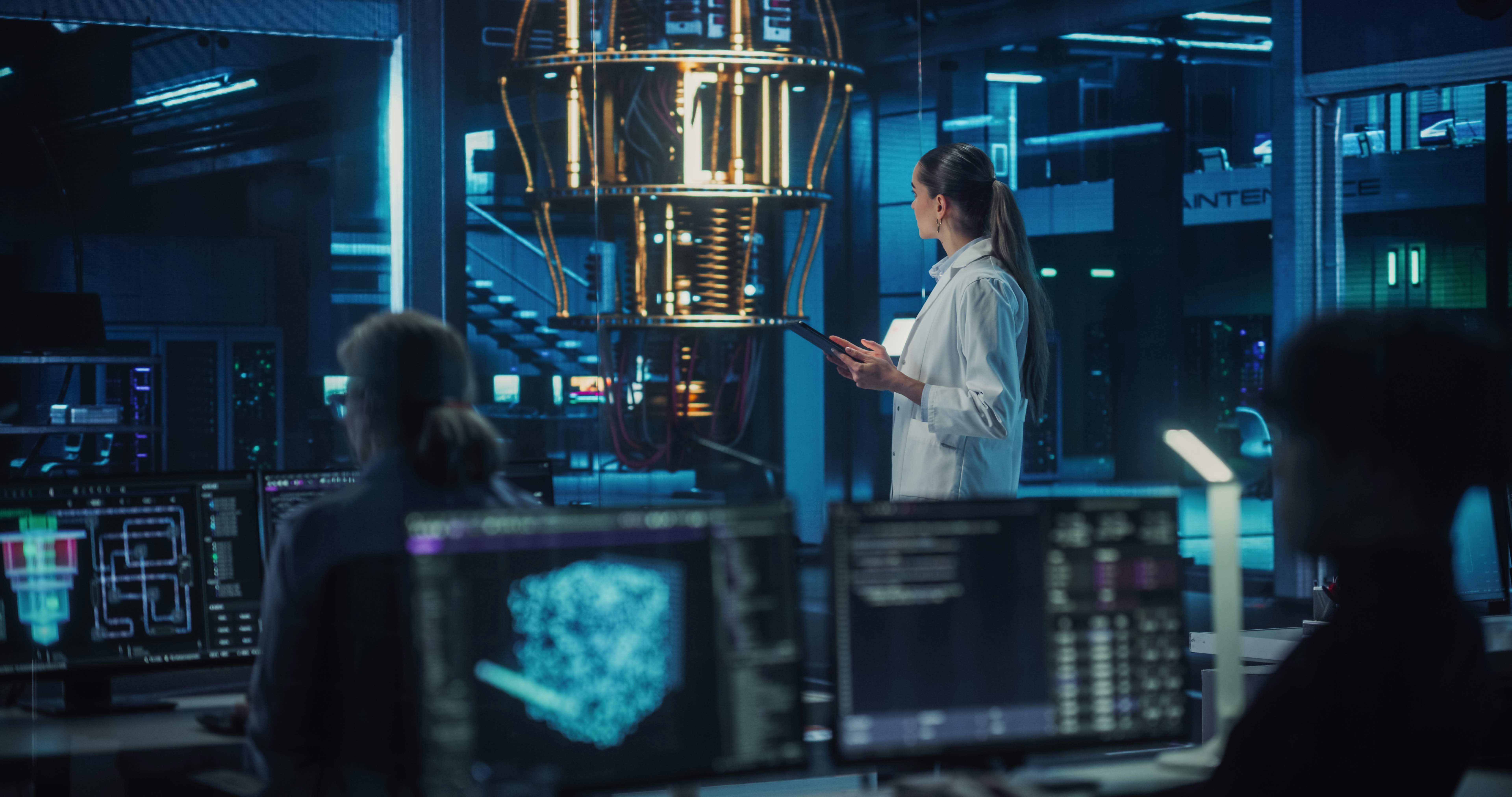 Ordinateur quantique - © Shutterstock