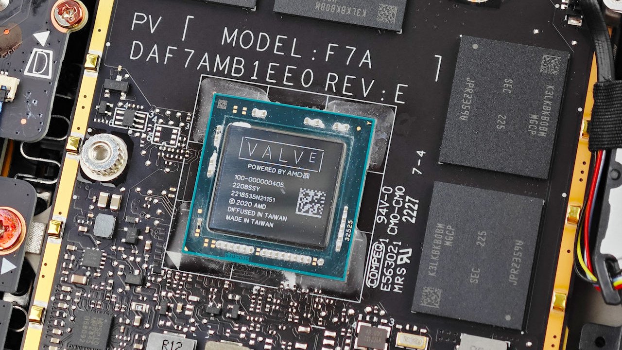 Le processeur Aerith au cœur du Steam Deck de première génération © Valve