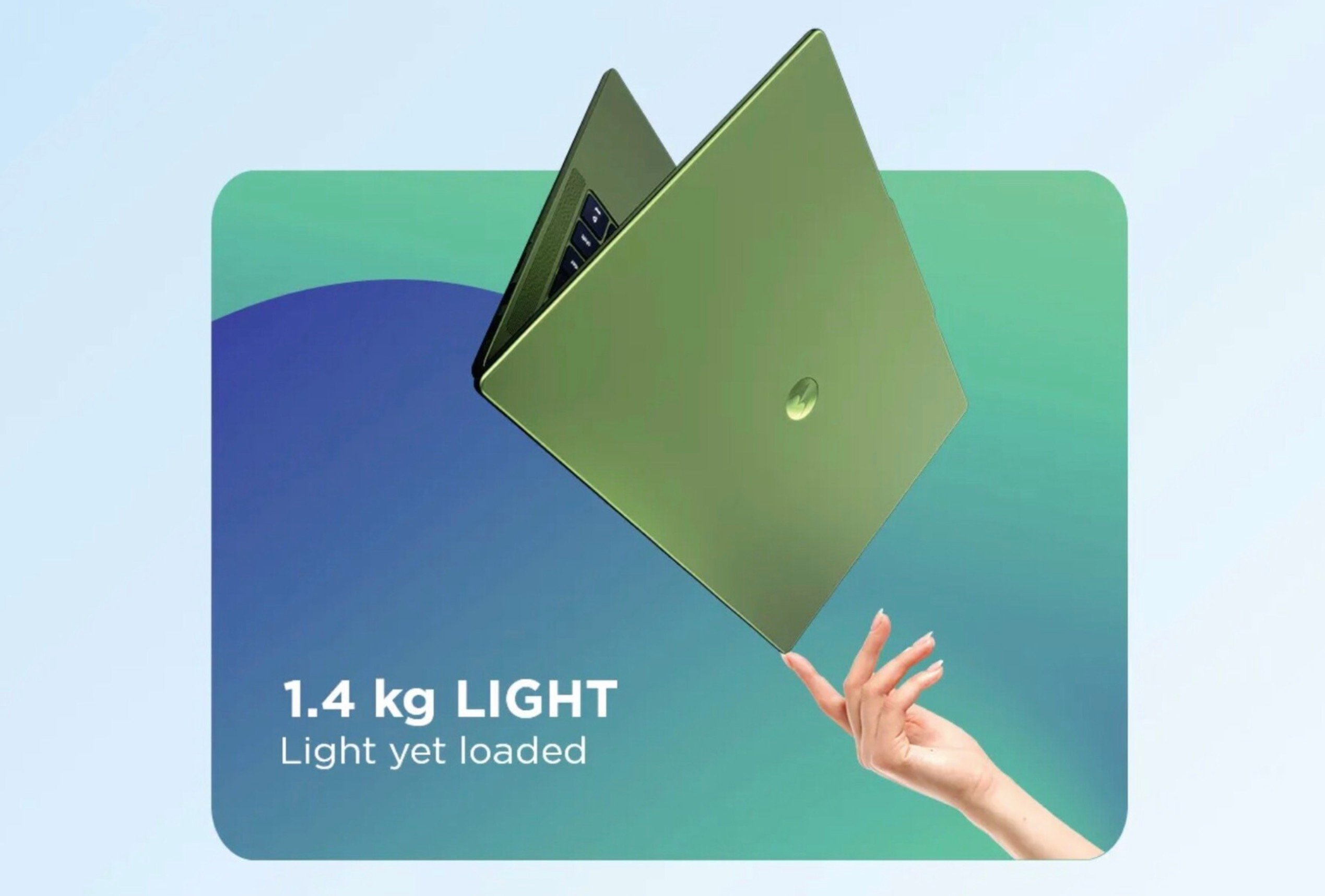 L'appareil s'annonce léger. © Motorola