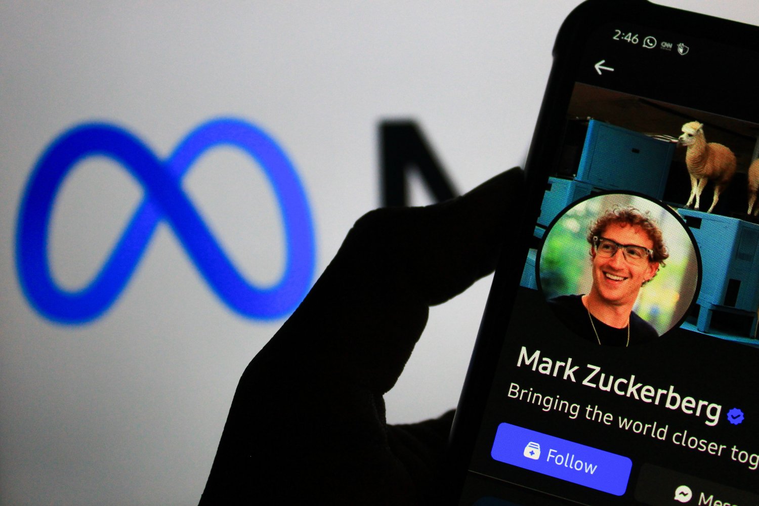 Meta s'est lancée dans une vaste campagne de recrutement. ©Algi Febri Sugita / Shutterstock