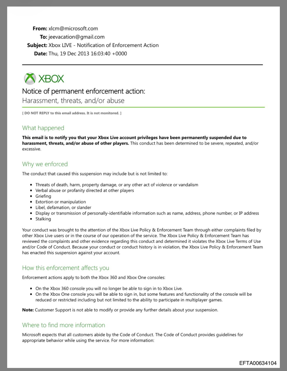 Une liste d'infractions longue comme le bras... et le pire reste à venir. © Justice.gov / Capture d'écran Clubic