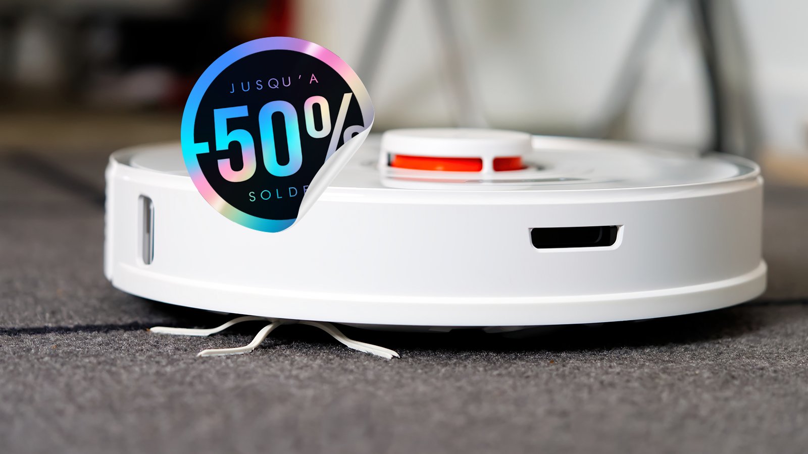 C'est un aspirateur robot ultra performant qui vous attend aujourd'hui !