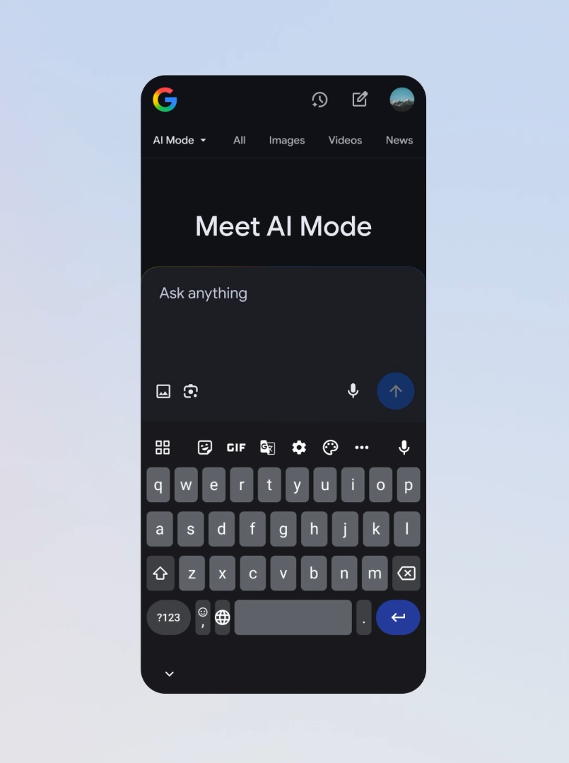 AI Mode fait le plein de fonctionnalités. © Google