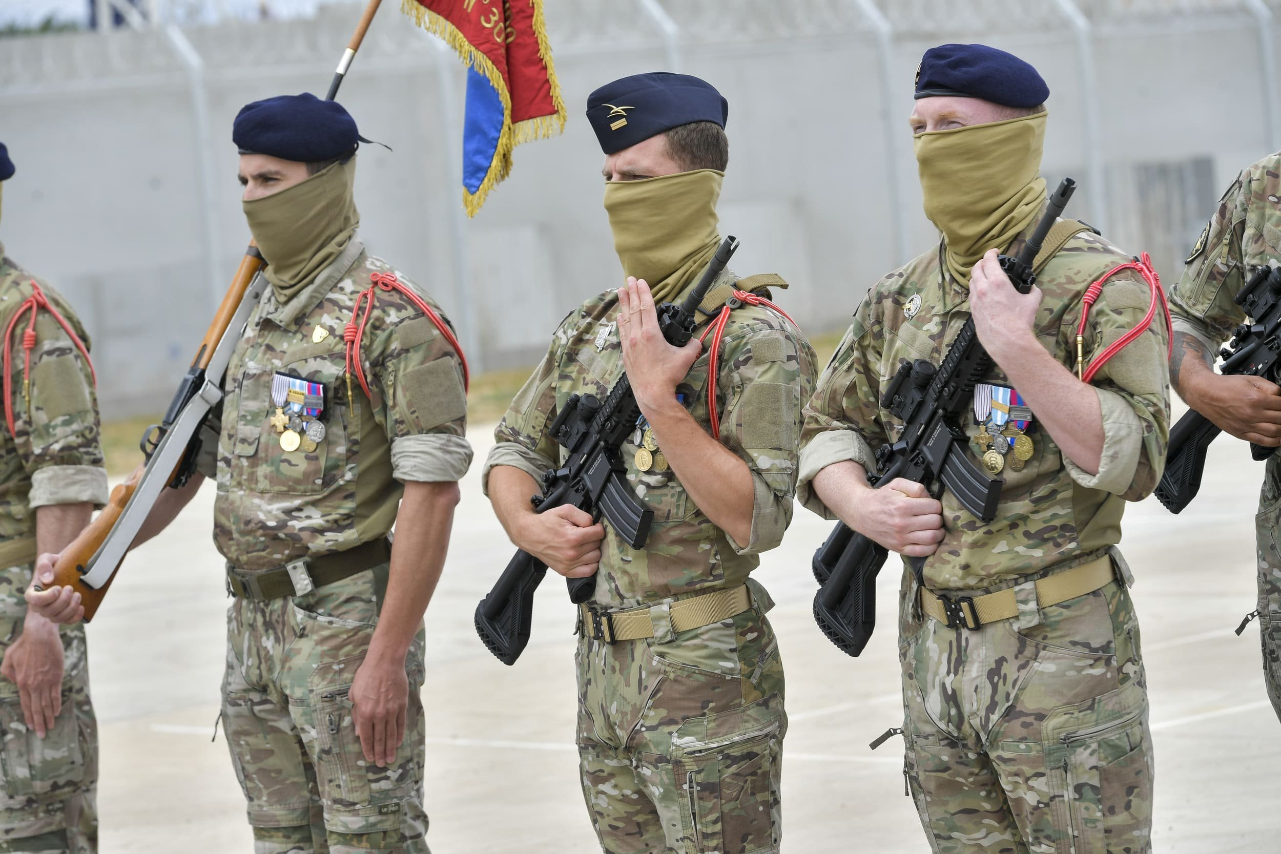 Un aperçu de la cérémonie d'extension de la Communauté cyber des armées © SIPA