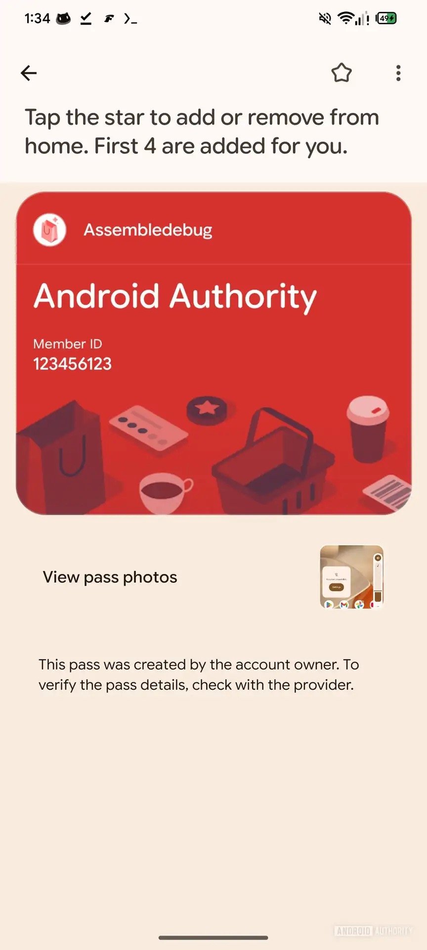 Google Wallet New UI