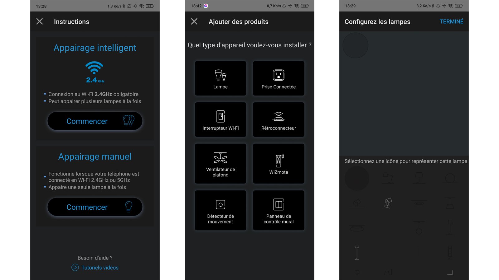 L'appairage intelligent permet de configurer simplement l'ampoule / Alexandre Schmid pour Clubic