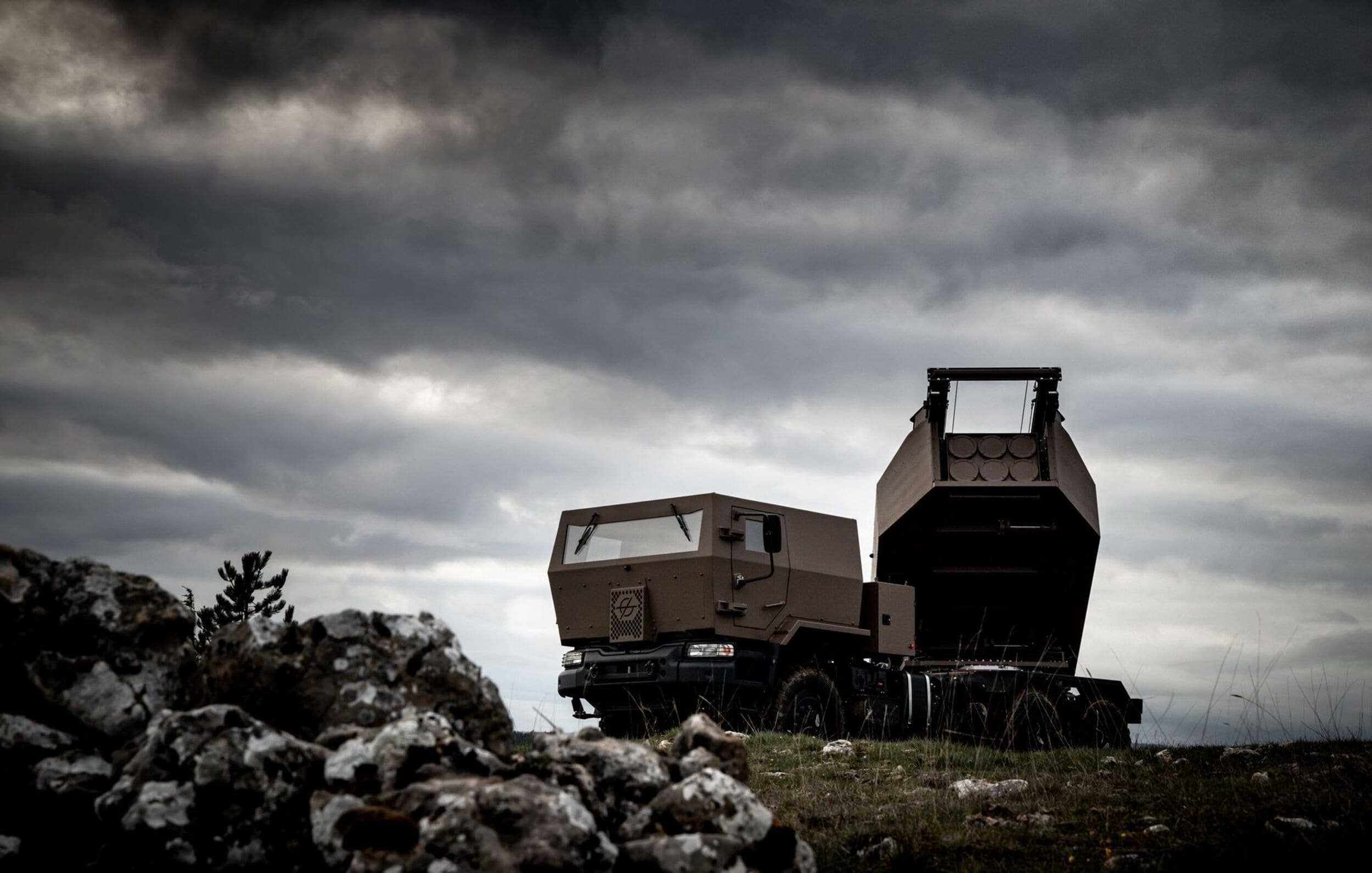 Le lance-roquettes Foudre se dévoile. © Turgis & Gaillard
