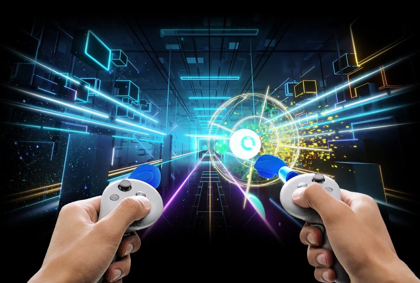 Les manettes sont vendues séparément. © Samsung