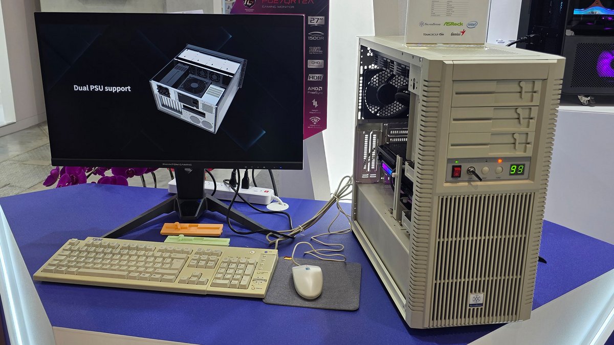 Un boîtier à destination des nostalgeeks ! ©Tom's Hardware