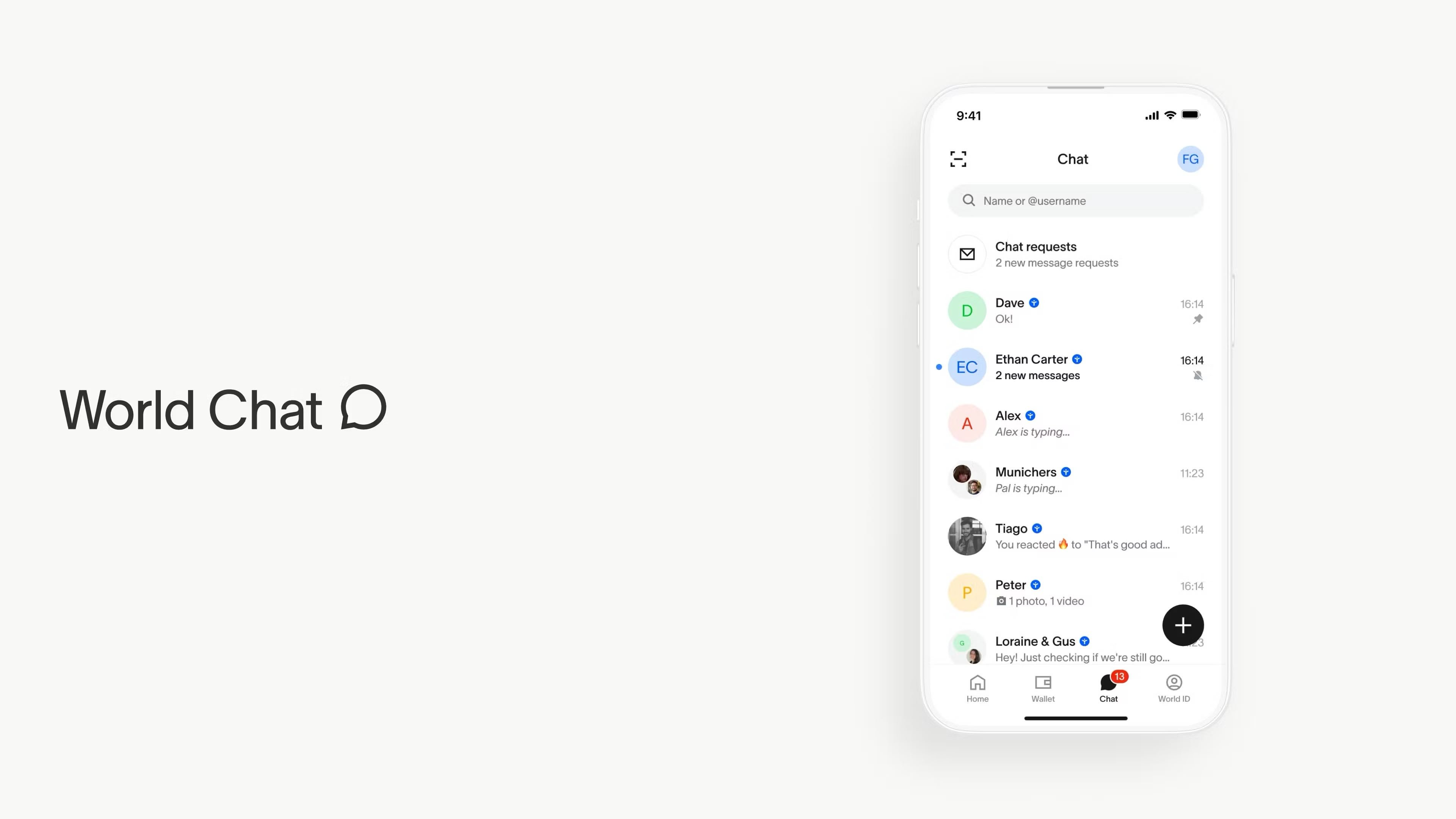 La logique est simple mais puissante : pourquoi discuter avec quelqu'un dont l'identité n'a pas été confirmée quand on peut communiquer avec quelqu'un de vérifiable ? © World
