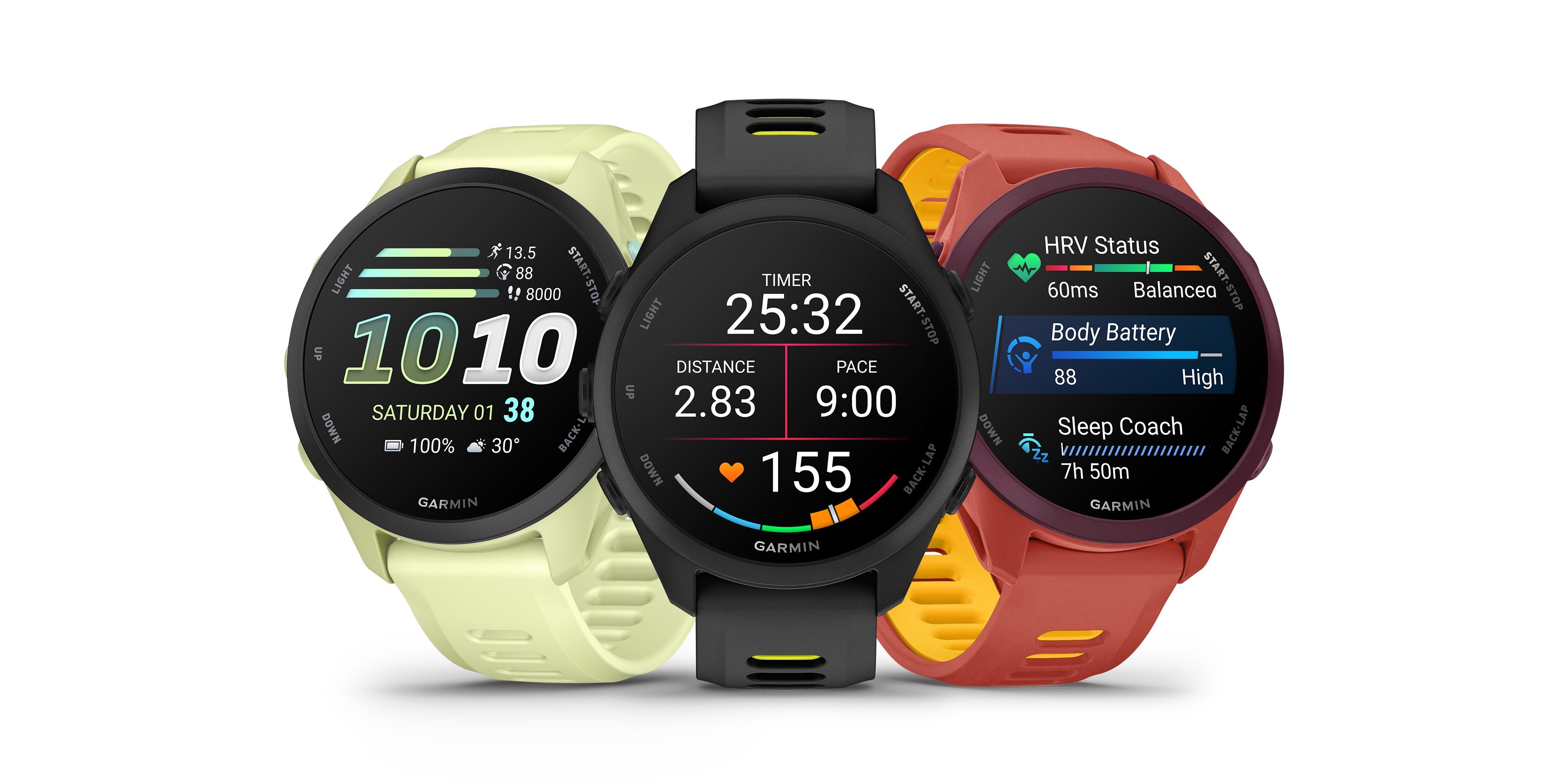 La gamme Forerunner 170 propose un suivi complet des métriques utiles aux sportifs ©Garmin