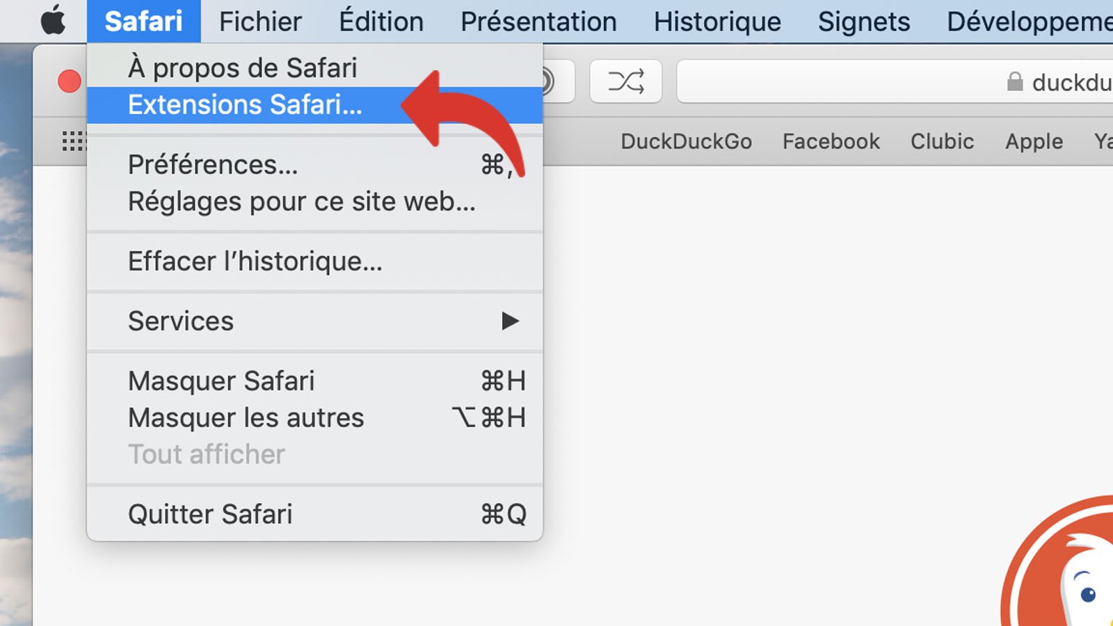 tutoriel safari