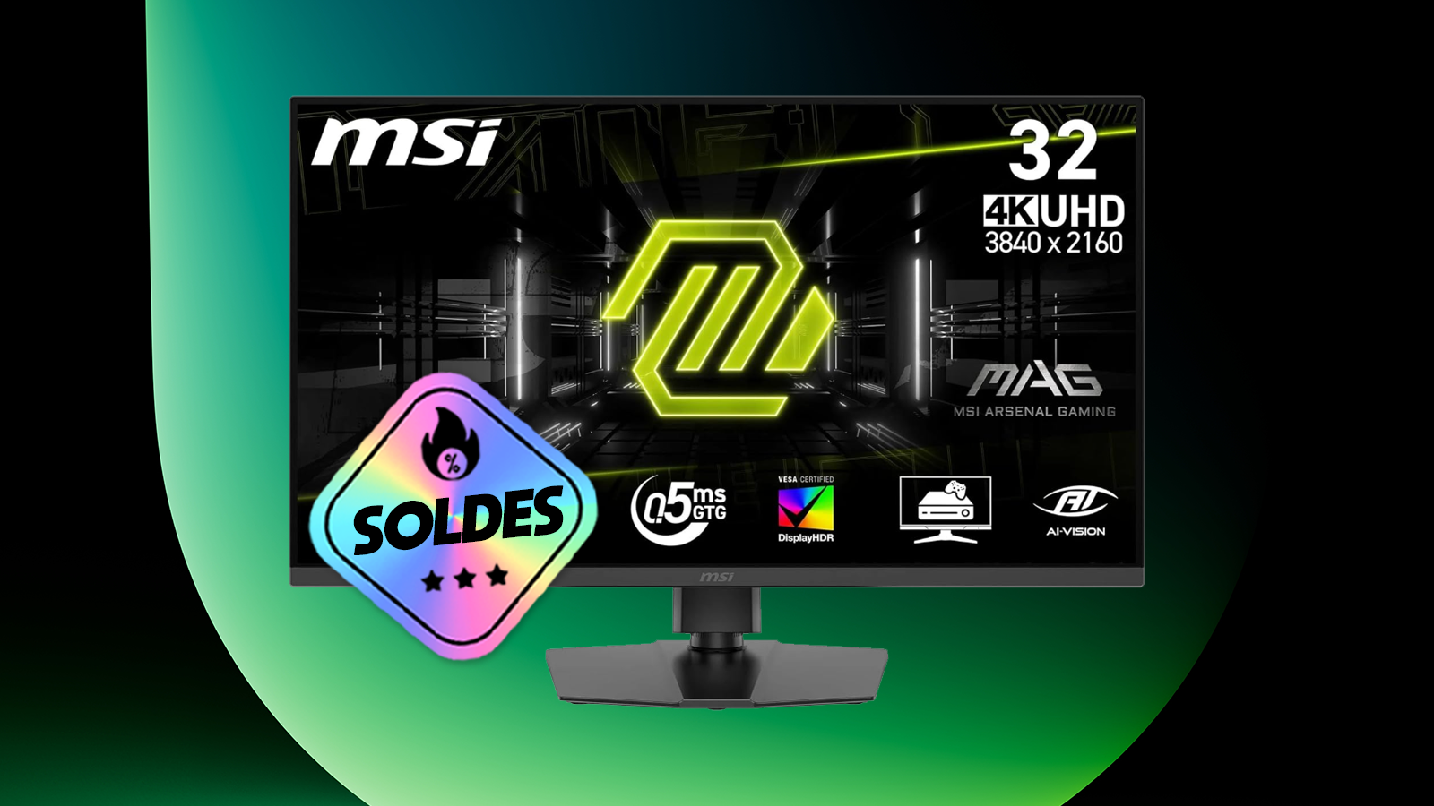 ecran MSI soldes amazon