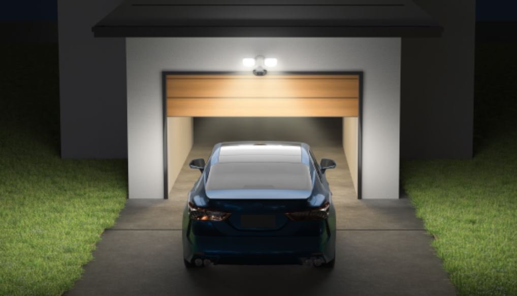 Des projecteurs d'une puissance de 3000 lumens. ©Reolink