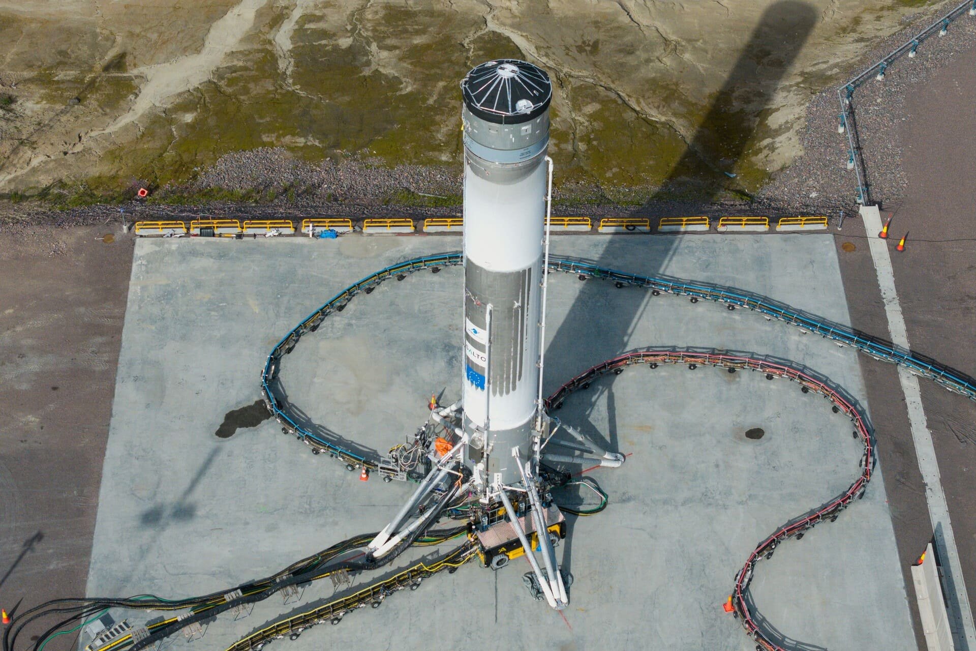 Cette fois, une vue du dessus. © ArianeGroup