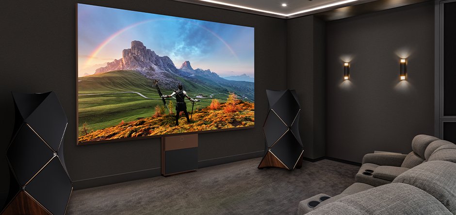Envie d'un home cinéma de luxe à la maison ? © LG