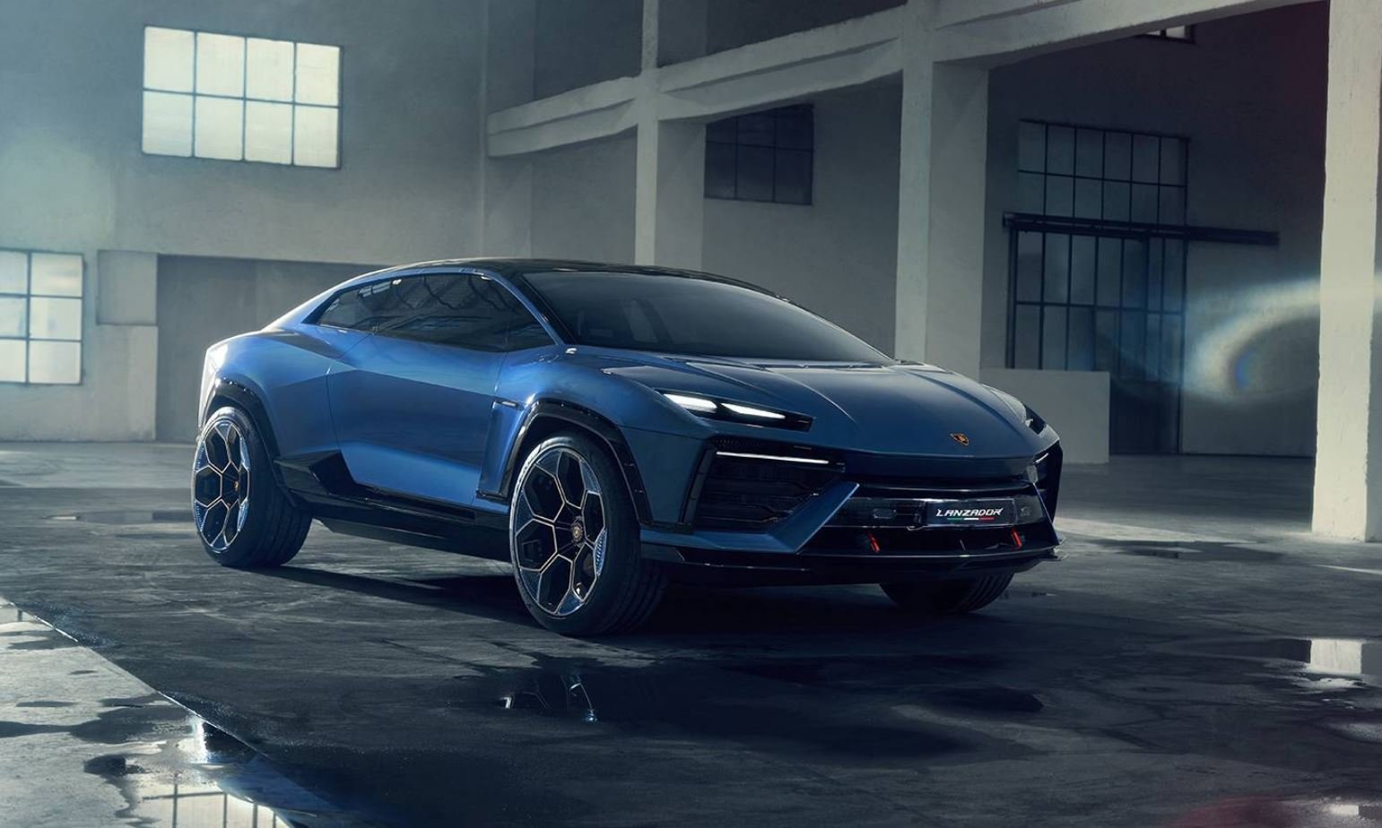 En 2023, Lamborghini présentait son impressionnante Lanzador. ©Lamborghini