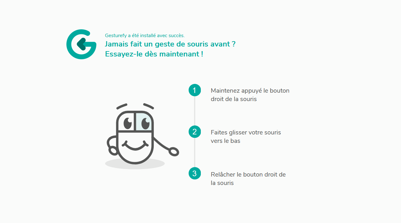 Gesturefy screen 1