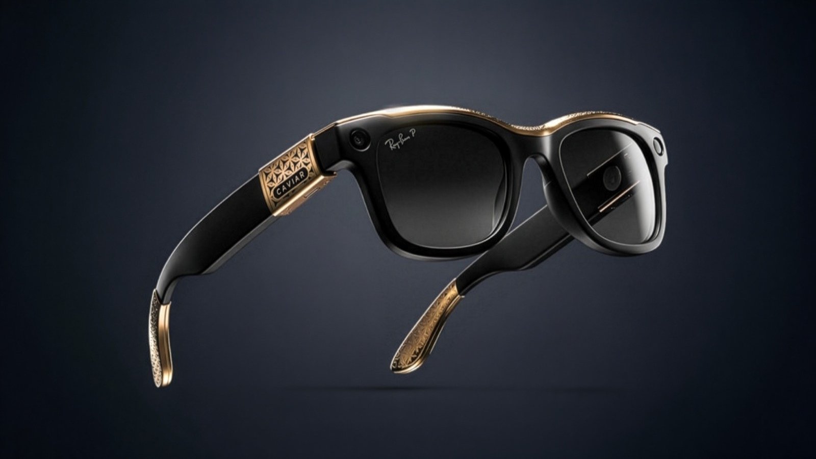 Les Caviar Odyssey or à 24 carats. Des lunettes connectées ou déconnectées de la réalité ? ©Caviar