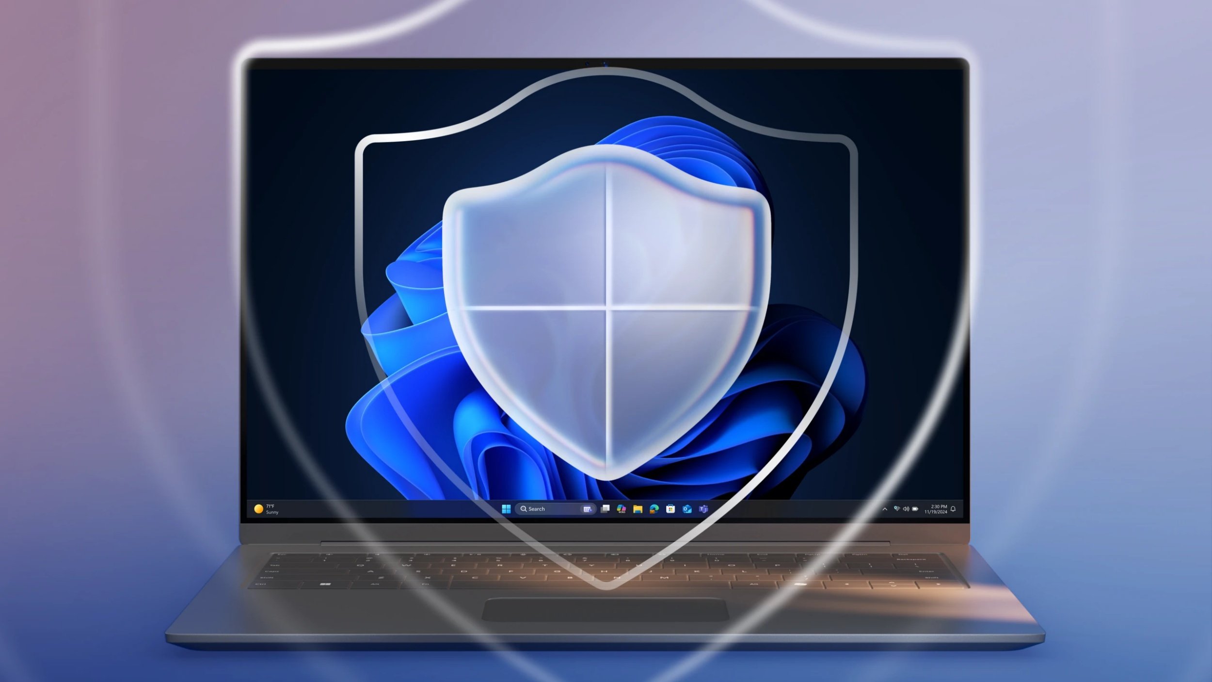 Microsoft s’apprête à renforcer automatiquement la sécurité de millions de PC Windows 11, voici ce qui va changer. © Microsoft