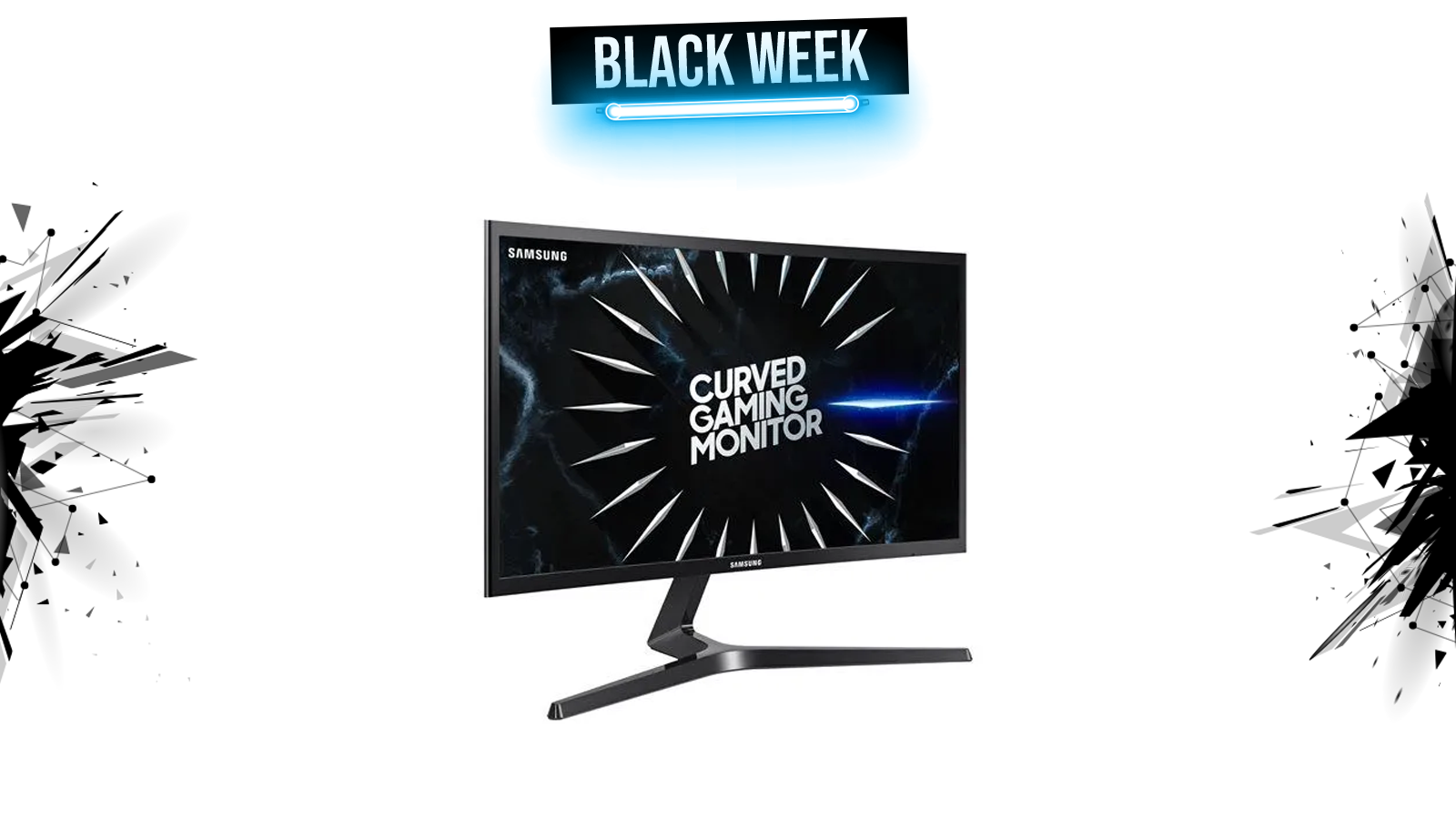 ecran samsung gaming black week