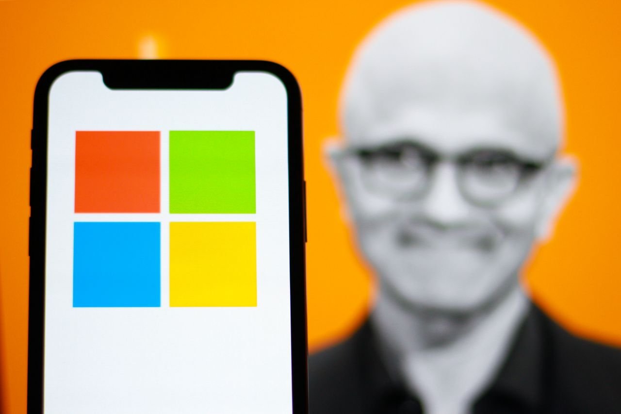 Satya Nadella, P.-D.G de Microsoft. ©El editorial / Shutterstock