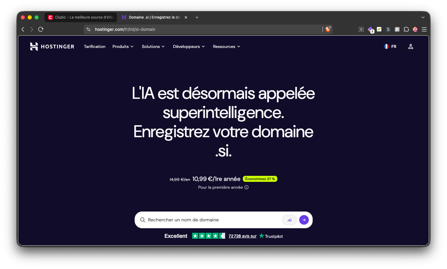 Le TLD .si s'envole et même en Europe on surfe sur les lubies de Trump