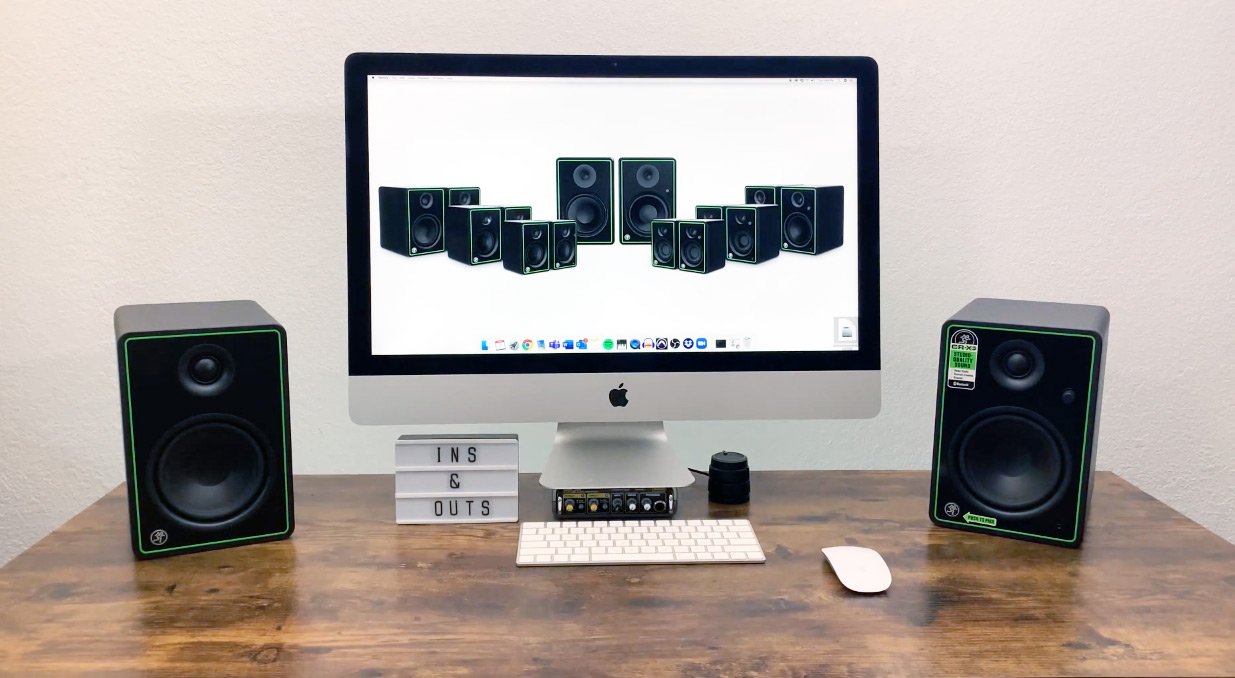 Mackie CR4-XBT enceintes PC