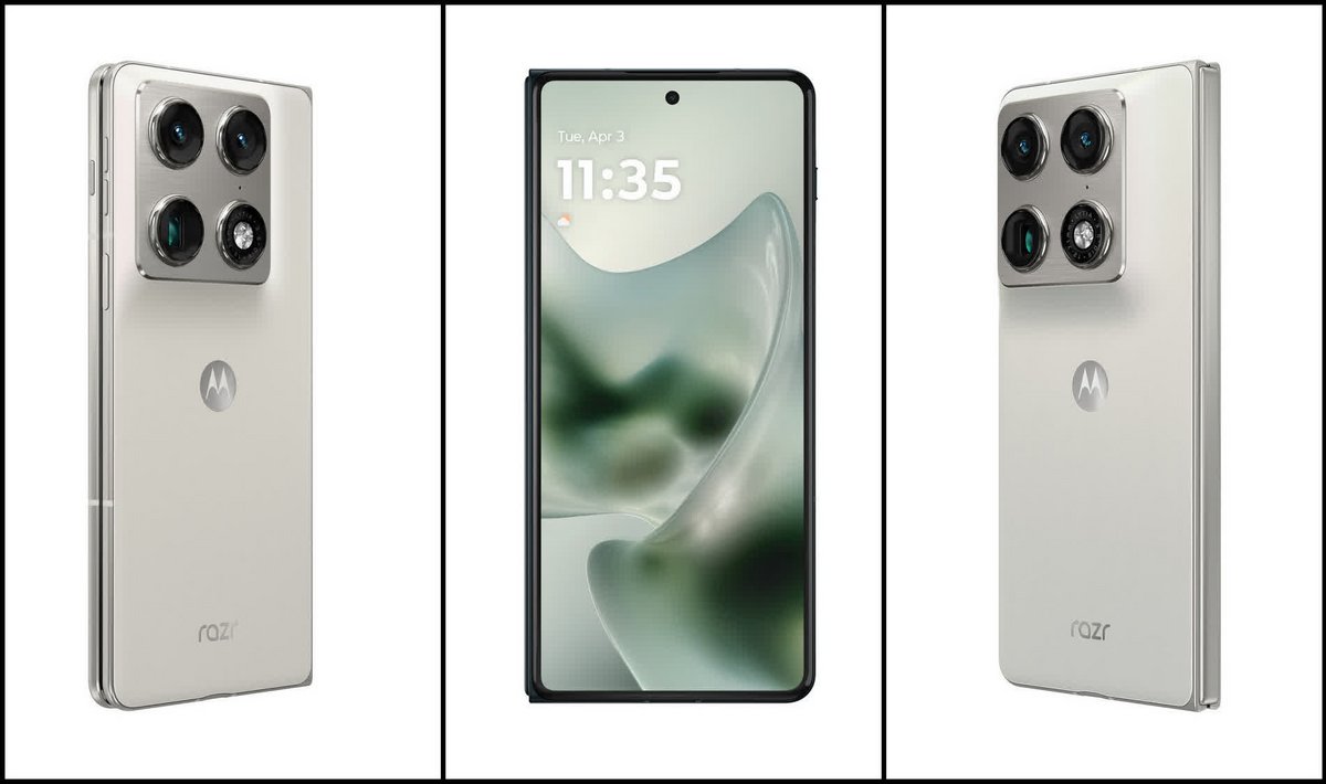 Le Razr Fold promet d'être incroyablement fin. ©Motorola