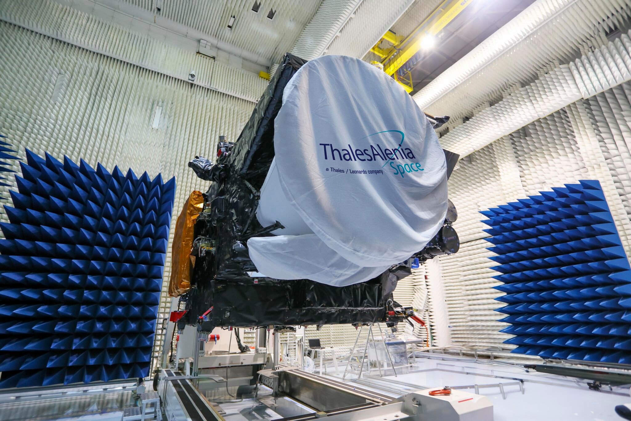 Thales contribue à l'aventure du satellite MTG-I2. © Thales Alenia Space