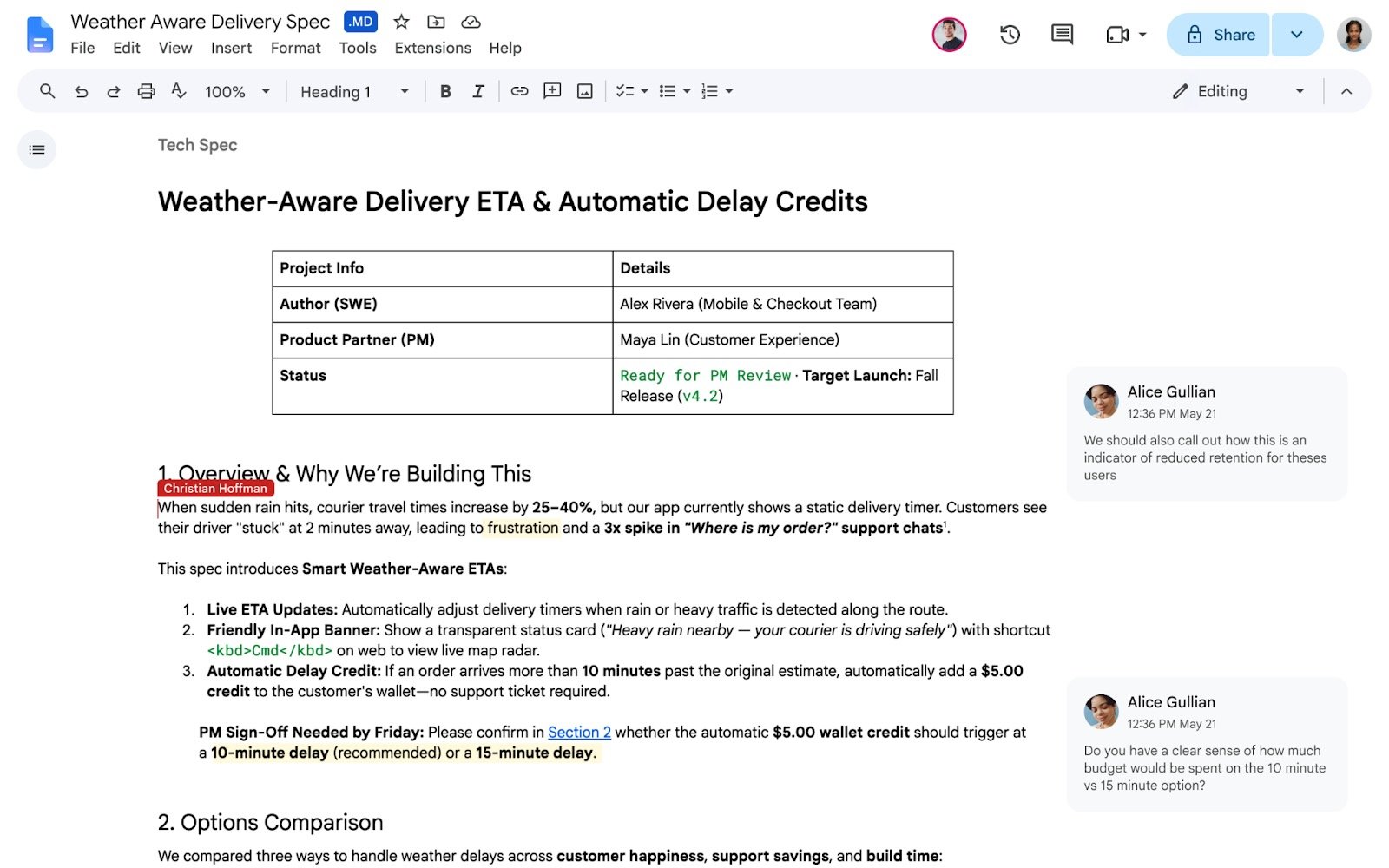 Google Docs prend enfin en charge le format Markdown. ©Google