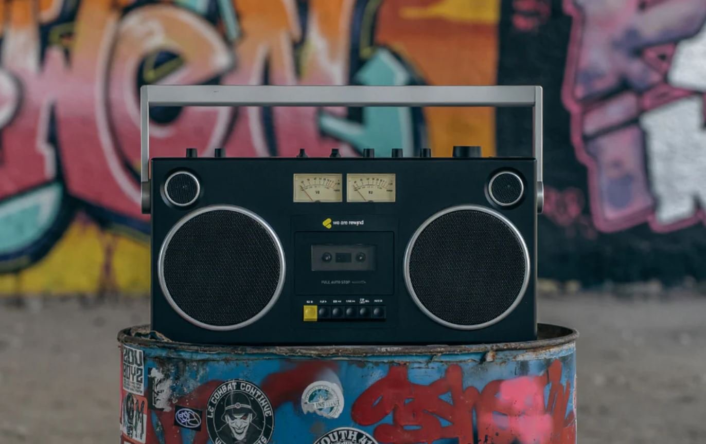 Le ghettoblaster est de retour en 2026, avec We Are Rewind. ©We Are Rewind