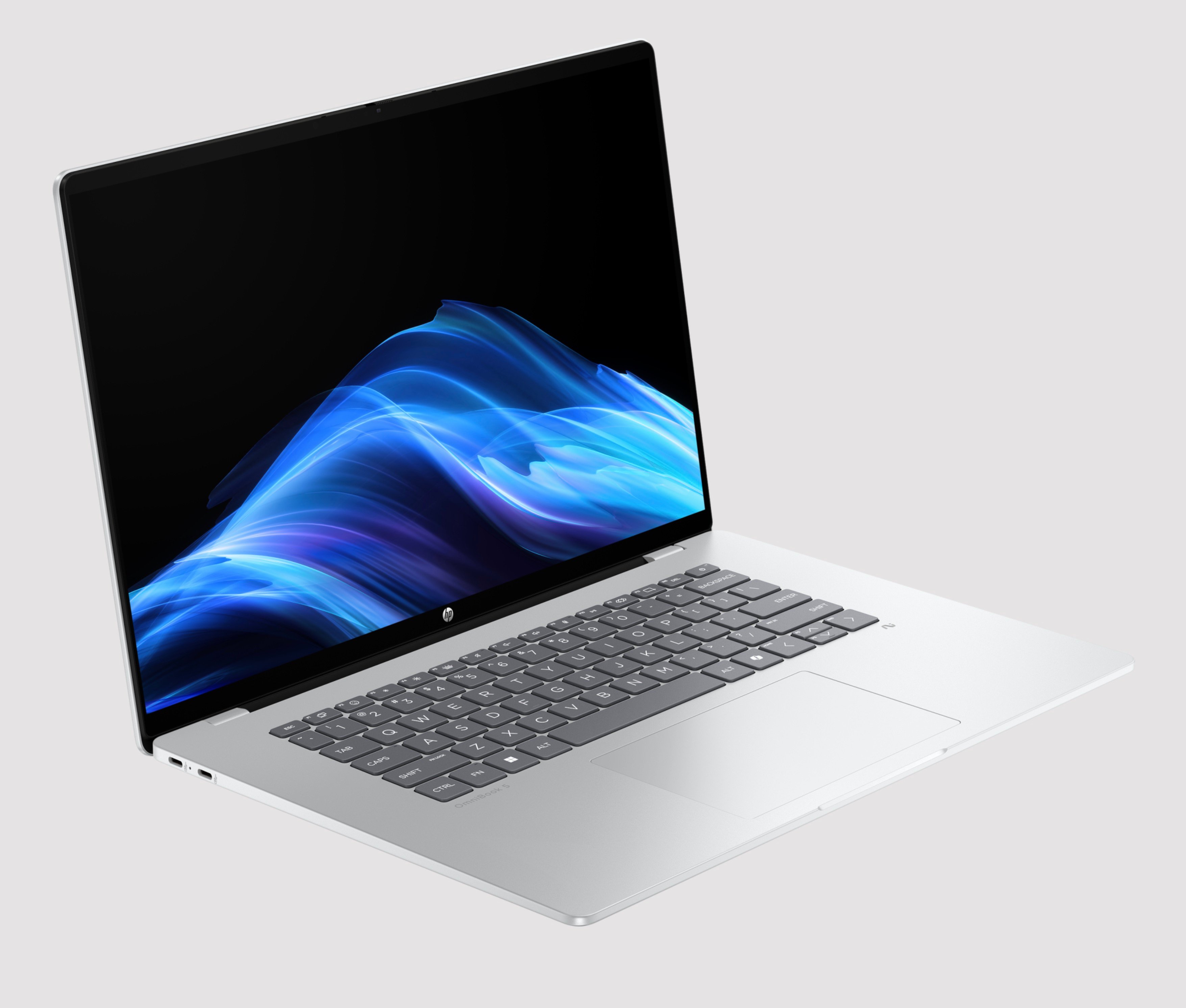 Le HP OmniBook 5, ici en 16 pouces. © HP