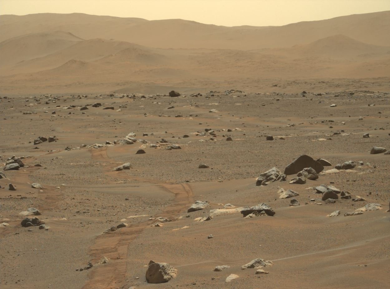 La route est longue pour Perseverance ! © NASA / JPL-Caltech