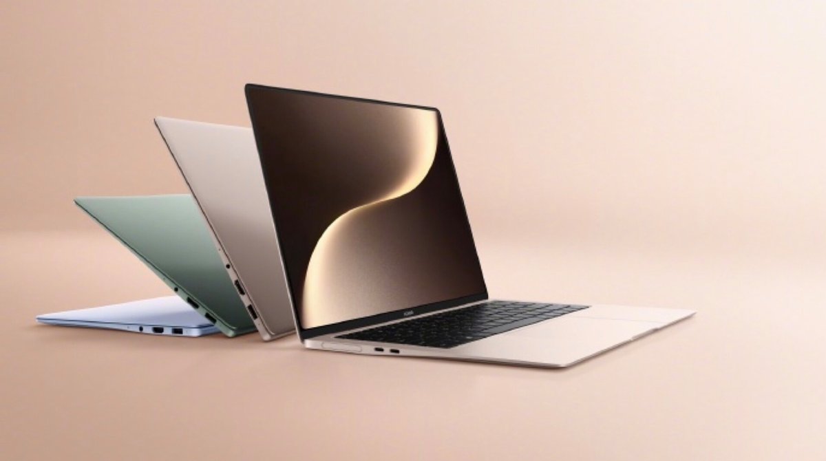 La mouture 2025 du MagicBook Art 14 commence à se montrer. © Honor via Weibo