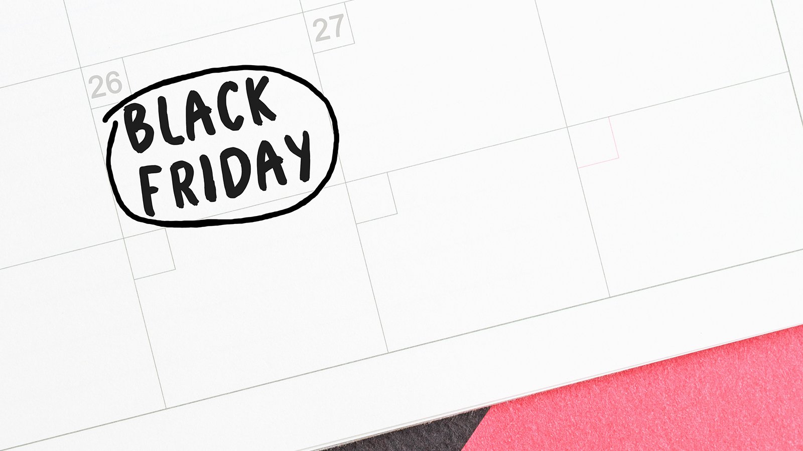 black friday calendrier