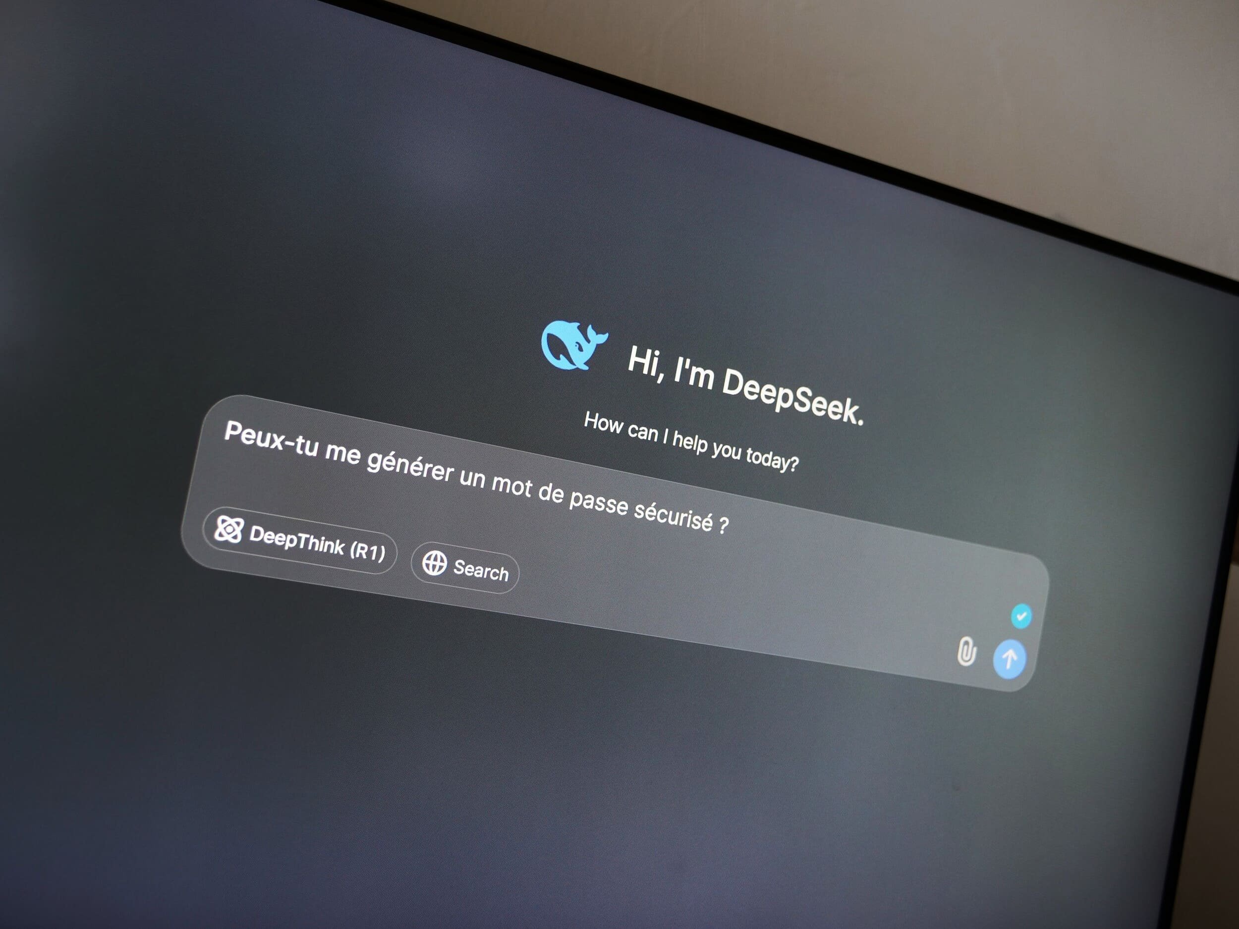 DeepSeek n'est pas le meilleur élève parmi les chatbots pour générer des mots de passe sécurisés. © Alexandre Boero / Clubic
