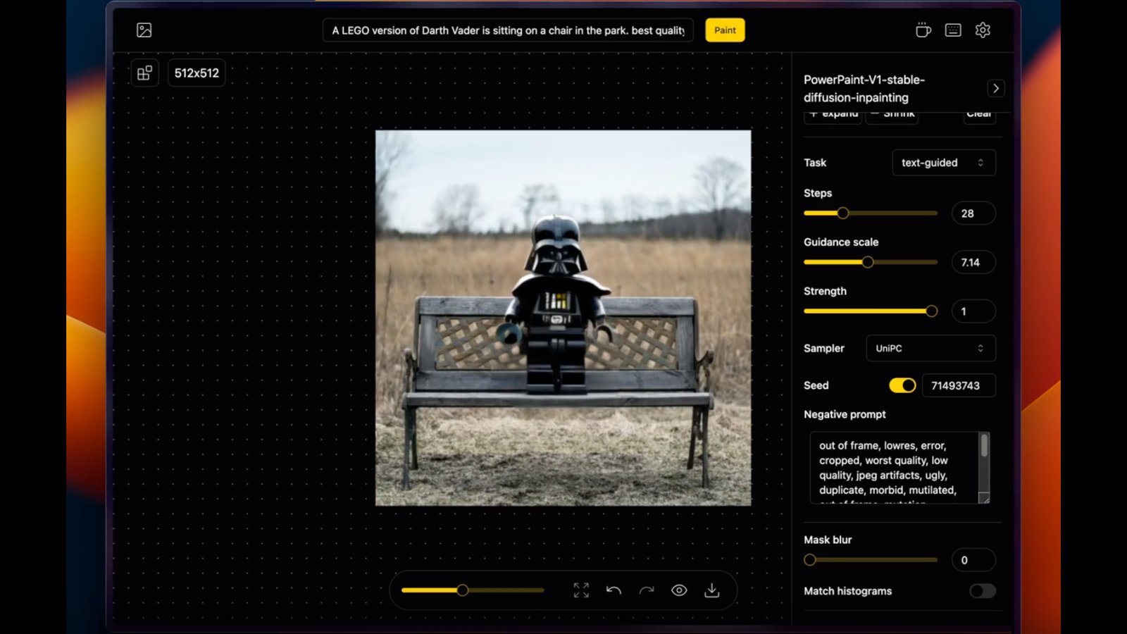 IOPaint permet de retoucher ses images localement avec différents modèles d’IA, dont Stable Diffusion, sans envoyer ses photos à un serveur tiers - © IOPaint