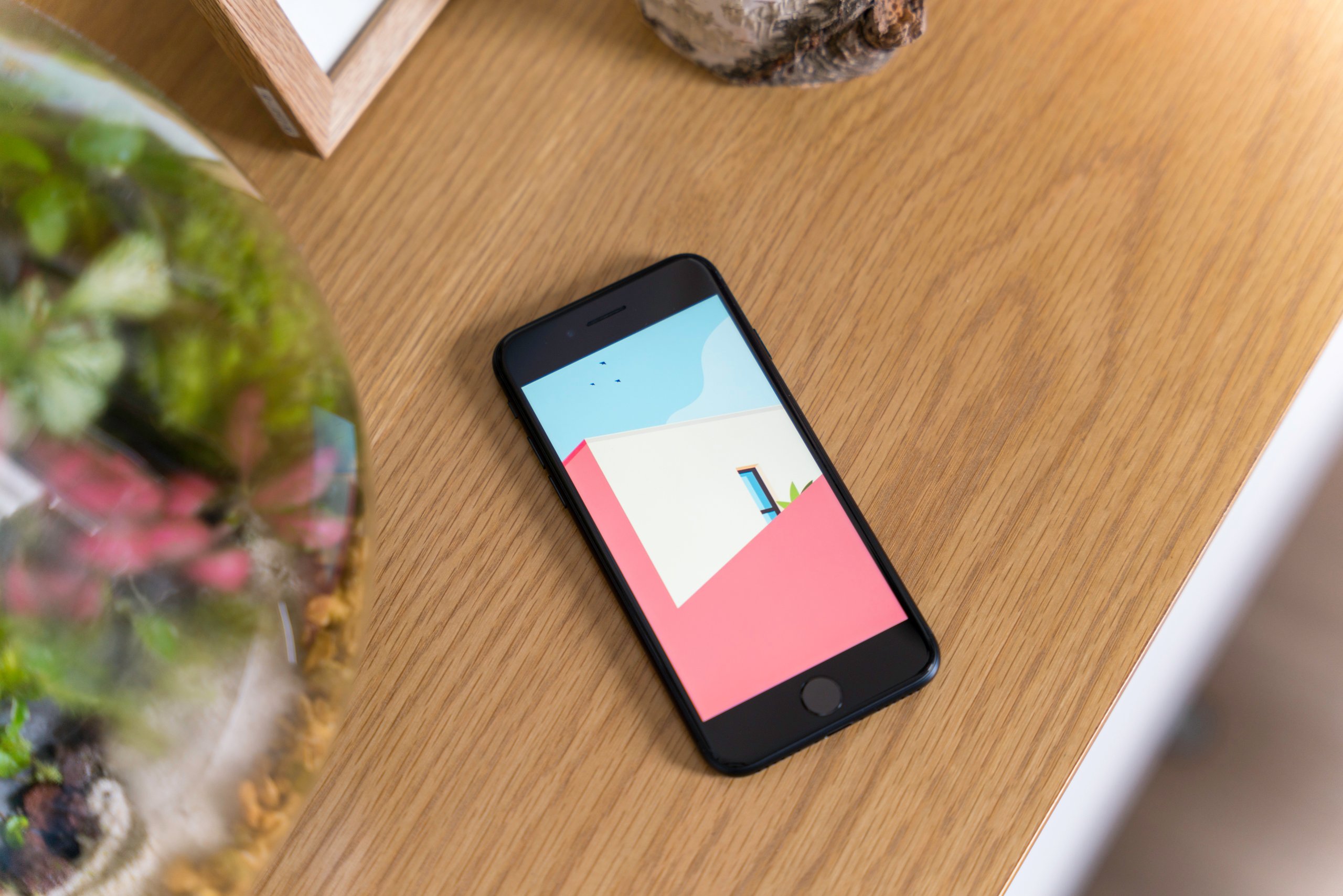 Photo de l'iPhone SE prise lors de notre test © Clubic