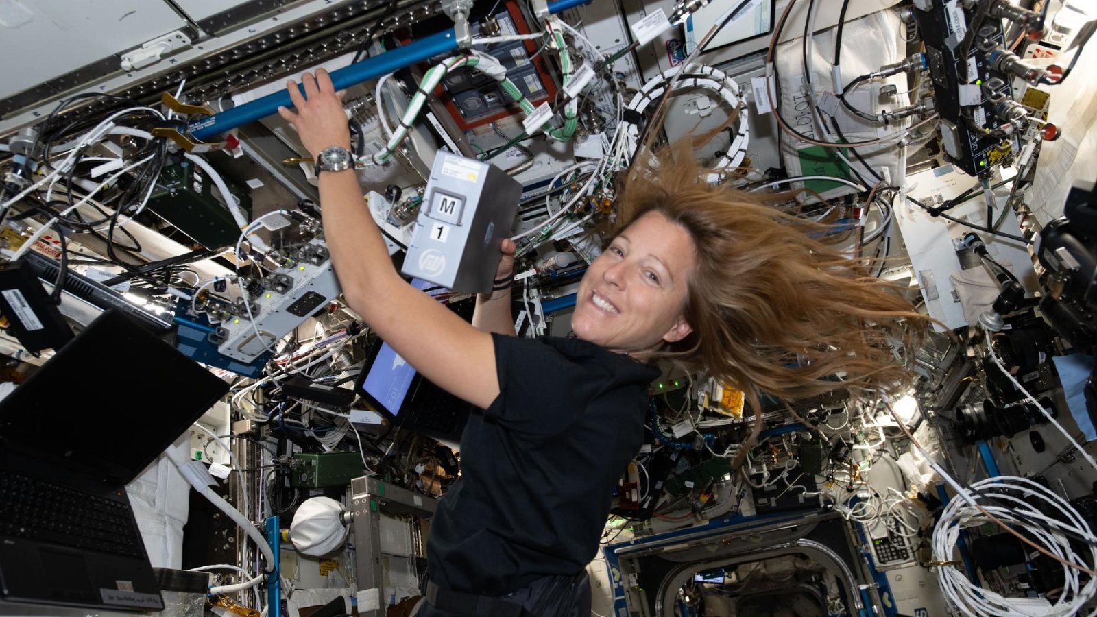L'astronaute française Sophie Adenot à bord de l'ISS. ©NASA/Chris Williams