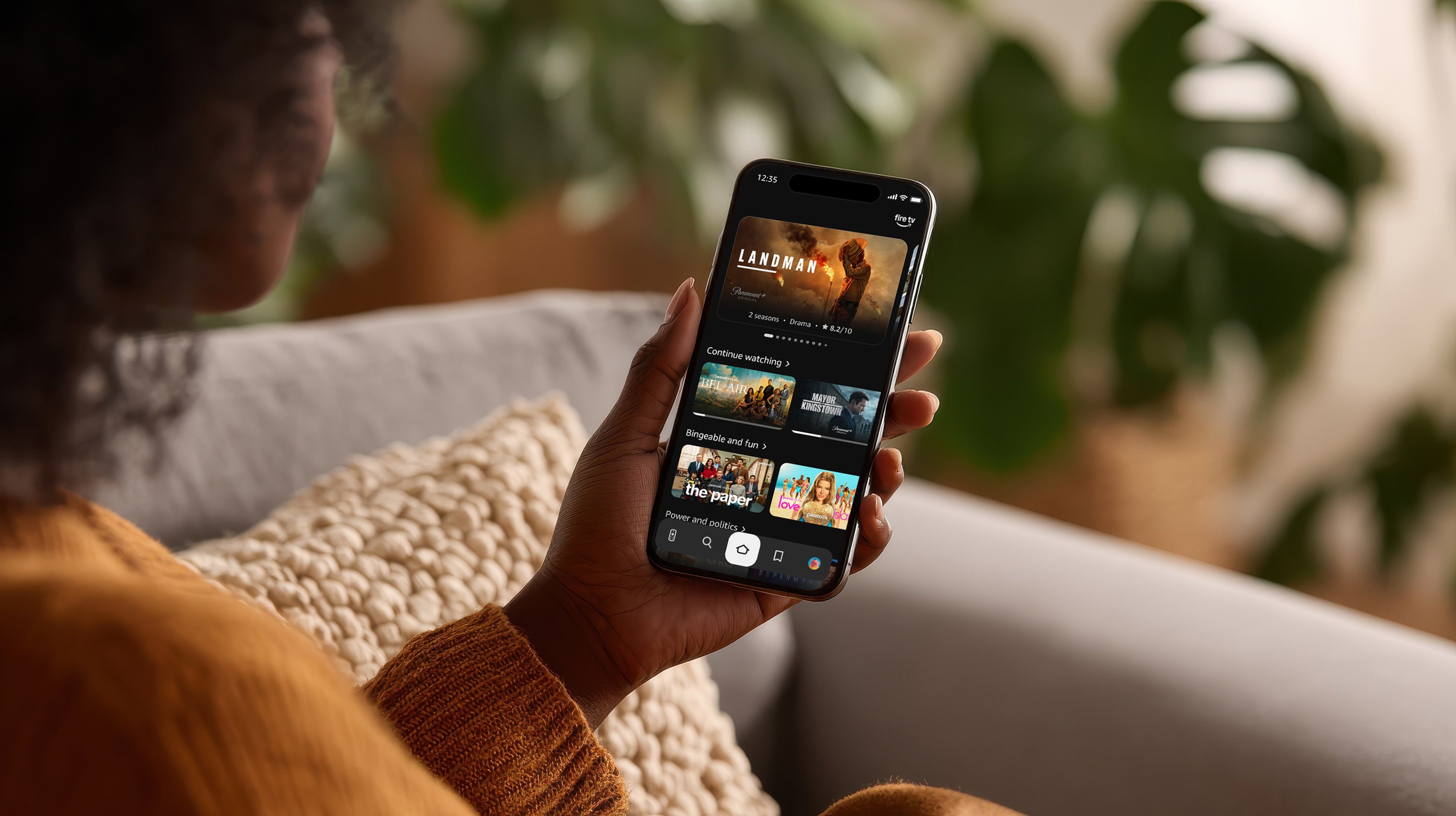 L'application Fire TV fait peau neuve. © Amazon