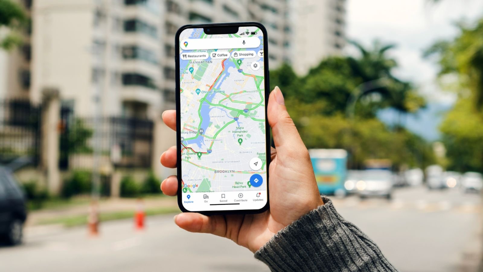 Configurez Google Maps pour plus d'efficacité. ©Diego Thomazini / Shutterstock.com