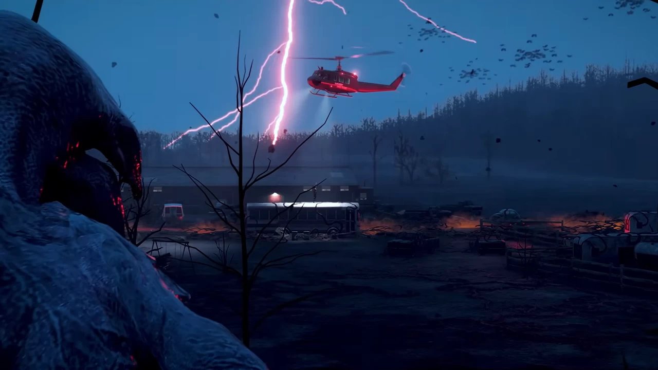 Tentés par une sortie en hélicoptère au-dessus d'Hawkins ? ©Microsoft