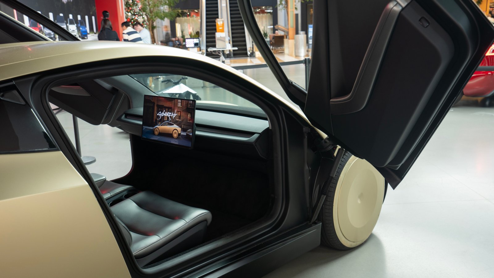Le Cybercab de Tesla. ©Tada Images / Shutterstock