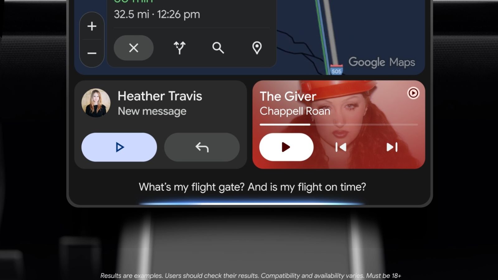 Personal Intelligence débarque sur Android Auto et sera prochainement intégré à Google Built-In. ©Google