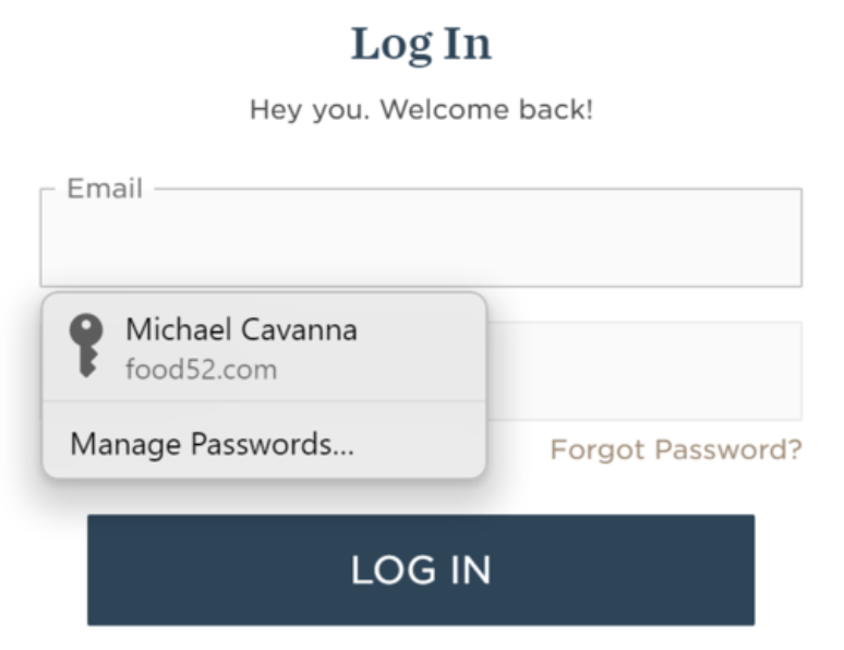 iCloud Passwords Windows