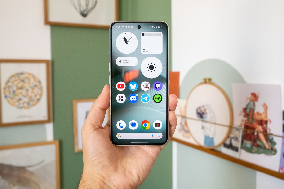 Vous allez pouvoir faire le ménage concernant les applications installées sur votre smartphone Nothing. © Pierre Crochart pour Clubic.com