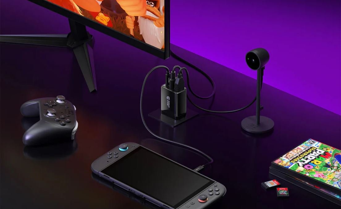 Le "dock" signé Jsaux Gaming. ©Jsaux