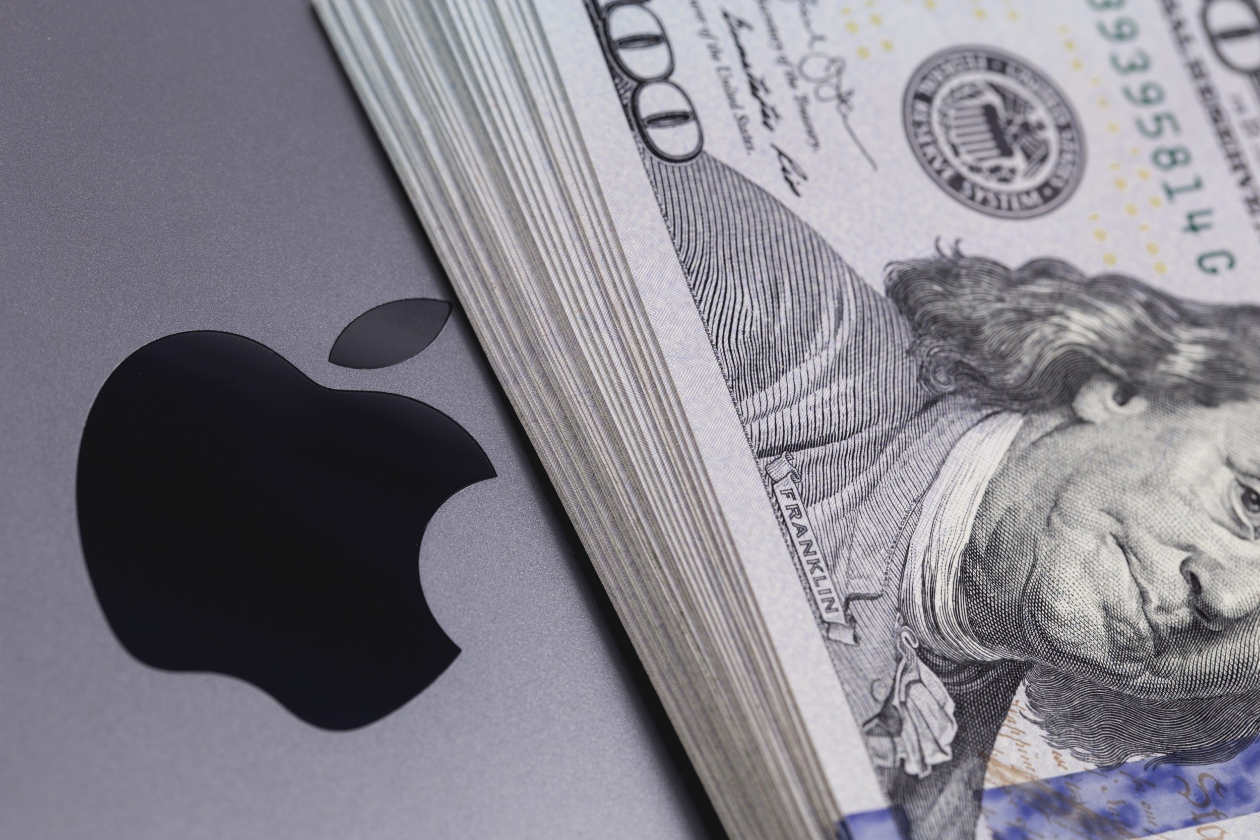 $95,4 milliards : les revenus astronomiques d'Apple au premier trimestre. ©Shutterstock