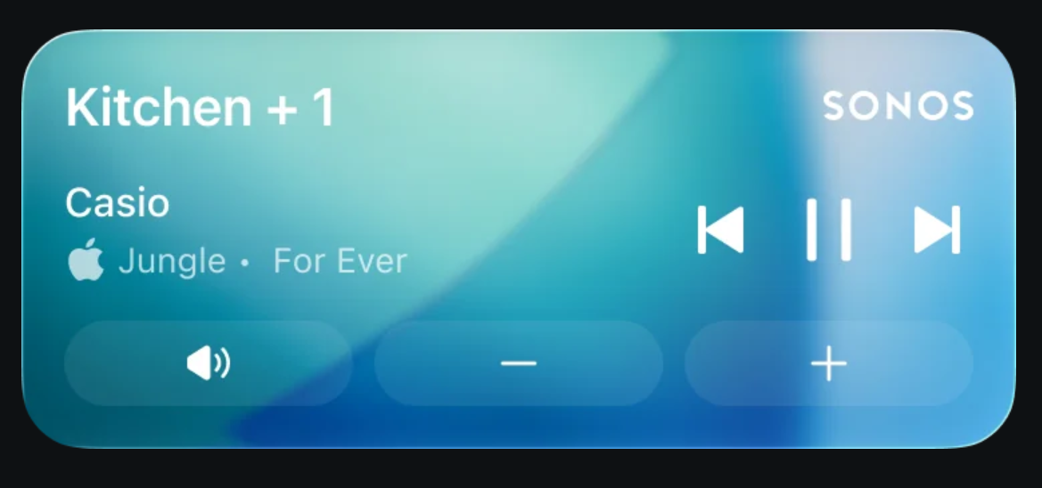 Attendues depuis des mois, les Live Activities sont enfin disponibles sur iPhone. © Sonos